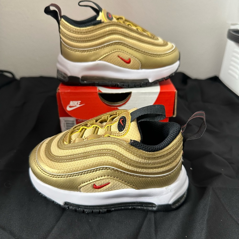 KIDS' TODDLER NIKE AIR MAX 97 STRETCH LACE CASUAL SHOES